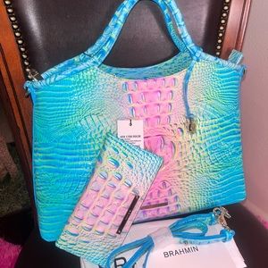 Brahmin Elaine Cotton Candy Set